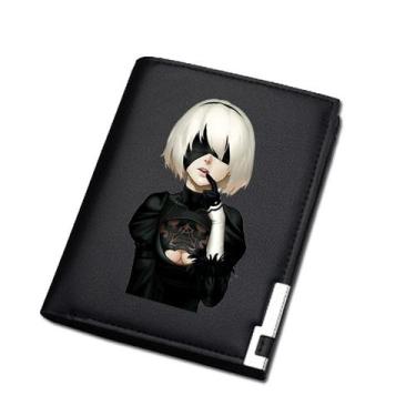Imagem de Carteira Niers Automatas Anime Characters Slim BiFold PU - Yiweisai
