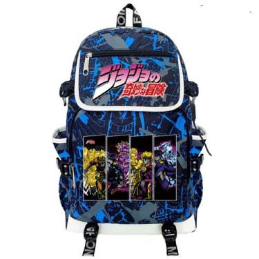 Imagem de Mochila Anime School Jojos Bizarres Adventure para crianças - yiweisai