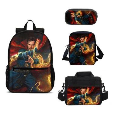 Imagem de Conjunto de mochilas Doctors Stranges Stephens Stranges Cartoon Kids -