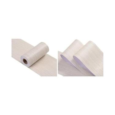 Imagem de Fita Adesiva Com Textura De Madeira Realista De 5M Para Renovação De P