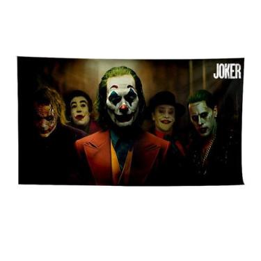 Imagem de Tapeçaria para decoração de parede Jokers Anime 70x125cm - yiweisai