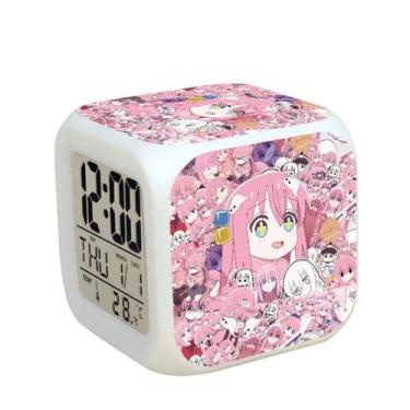 Imagem de Despertador Bocchis The Rocks Square LED digital para crianças - yiwei