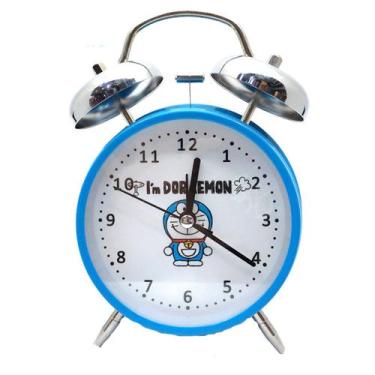 Imagem de Despertador Doraemons Twin Bell Non Ticking Analogue B - yiweisai
