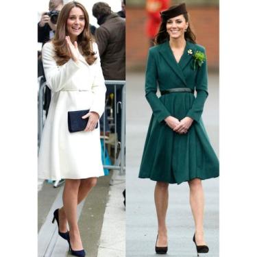 Imagem de Pôster de arte de parede decorativa britânica Princess Kate Retro Anim