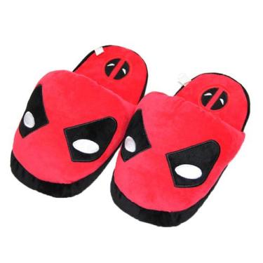 Imagem de Chinelos Deadpools Anime Plush Home Cotton, tamanho 28 cm - yiweisai