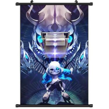 Imagem de Pôster artístico Undertales Sans Art Print 40x60cm em tecido+plásticos
