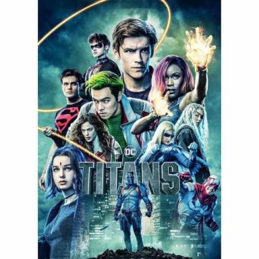 Imagem de Pôster Titans Anime Art 30x42cm Papel 30g - yiweisai
