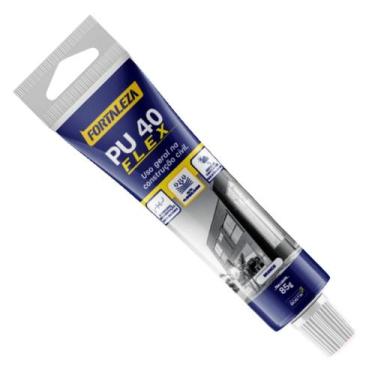 Imagem de Adesivo Selante Poliretano PU-40 Flex Fortaleza 85g Branco