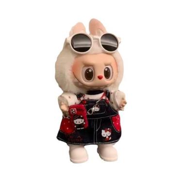 Imagem de Saia Com Alças Da Moda Para Boneca Labubu De 15-17cm, Acessórios Para 