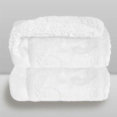 Imagem de Cobertor  Bebe Sherpa Ferrete - LAÇO BEBE, Branco