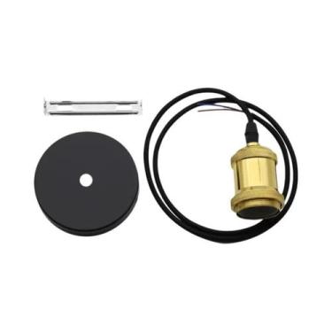 Imagem de Lâmpada Pendente Vintage Retro Edison E27 Com Base De Rosca Em Alumíni