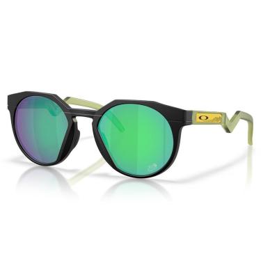Imagem de Óculos de Sol Oakley HSTN Matte Black Prizm Jade-Masculino