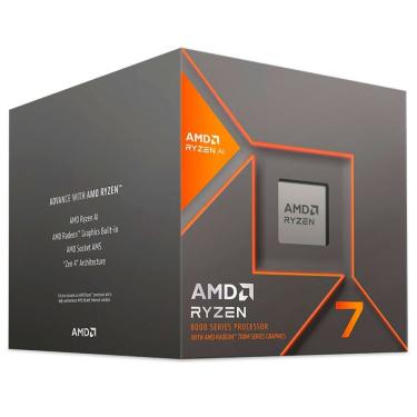 Imagem de Processador Amd Ryzen 7 8700g, 4.2ghz (5.1ghz Boost), Am5, Zen 4, Cache 24mb, Amd Radeon 780m