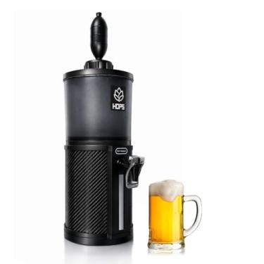 Imagem de Chopeira Portátil Cevejeira Refrigerada Gelo Serpentina Chopp Torre Churrasco