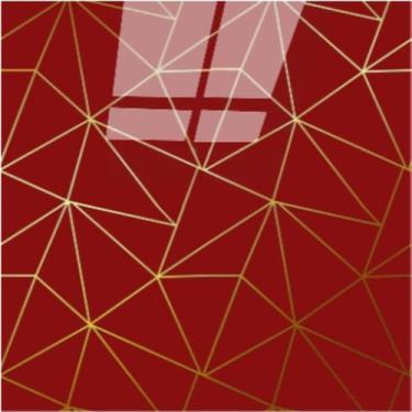 Imagem de Kit 16 Pisos Porcelanato Mármore Adesivo Brilho Lavável para Banheiro 