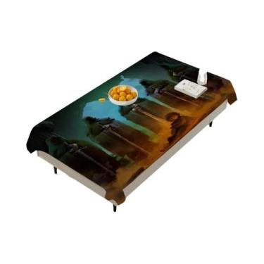 Imagem de Toalha De Mesa Retangular Impermeável E Anti-manchas L-Lords Game Ring
