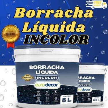 Imagem de Borracha Líquida Incolor Multiuso Para Impermeabilização Fissuras Trin