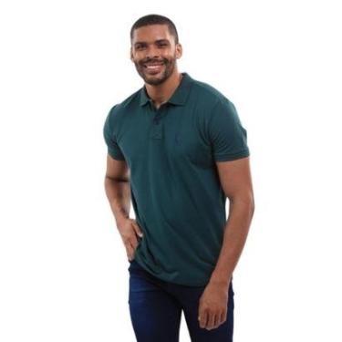 Imagem de Camisa Polo Masculina Piquet Algodão Casual-Masculino