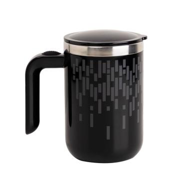 Imagem de Caneca Mixer Geometrica para Vitaminas e Shakes em ABS e Aço Inoxidável com Misturador...