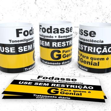 Imagem de Caneca de Porcelana 325ML Remédios Engraçados para Bebidas Apta para Micro-ondas e Lava...