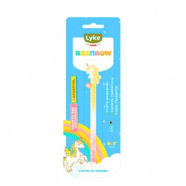 Imagem de Caneta Gel Lyke Gel Azul Rainbow 0.7MM Unicórnio com Escrita Suave Cartela com 1 Unidad...
