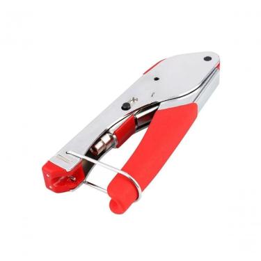 Imagem de Alicate de Crimpar Conector de Compressão RG59 e RG6 para Cabos de Antena com Crimpagem Perfeita Grupo MXT