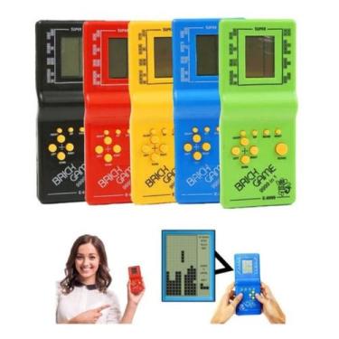 Imagem de Mini Game Retrô Brick Game Portátil 9999 Jogos In 1 Nostalgia Diversão