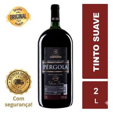 Imagem de Vinho Tinto Suave de mesa Seleção Pérgola Garrafa 2L O mais vendido do