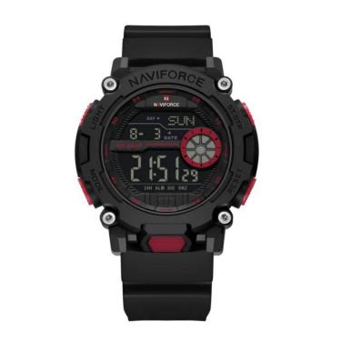 Imagem de Relógio Esportivo Casual Masculino 5ATM à Prova D`água com Display LCD