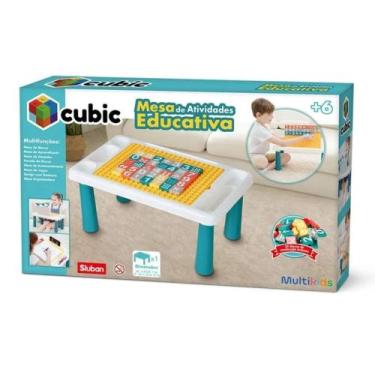 Imagem de Mesa de Atividades Blocos de Montar Multikids - BR2278
