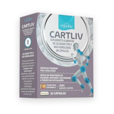 Imagem de Cartliv Suplemento de Colágeno Tipo 2 30 cápsulas Equaliv-Unissex