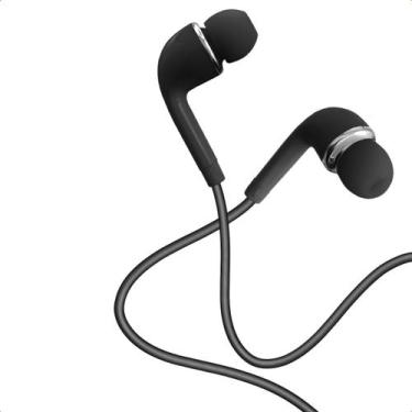Imagem de Fone IntraAuricular com Fio P2 3,5mm com Microfone Som Estéreo Potente