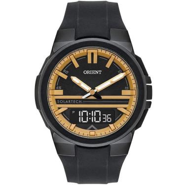Imagem de Relógio Masculino Solar Tech Orient Preto MPSPA008 PYPX-Masculino
