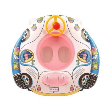 Imagem de Boia Inflável De Volante Para Bebê, Brinquedo De Piscina E Banheira, A