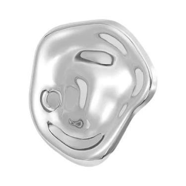 Imagem de Broche Geométrico De Aço Inoxidável Banhado a Ouro 18k, Acessório De V