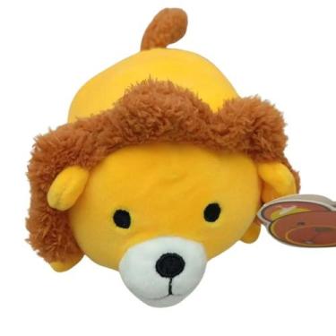 Imagem de Leão Amarelo Pelúcia Bichinho Fofinho - BBR Toys R3372
