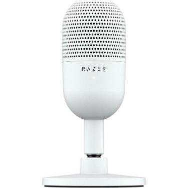 Imagem de Microfone Razer Seiren V3 Mini, Ultracompacto, Conexão USB, Branco - R