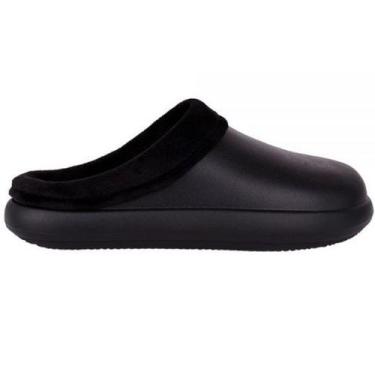Imagem de Pantufa Ortopedica FLY Feet Feminina Masculina Forrada AC038, Preto, 3