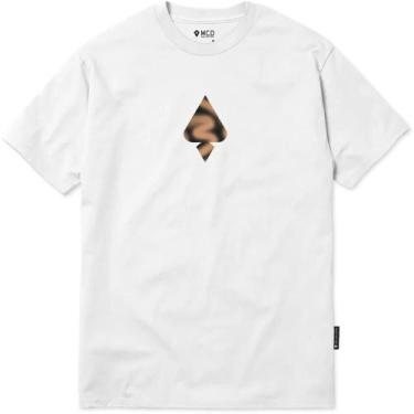 Imagem de Camiseta MCD Regular Espada Termocolor SM24 Masculina Branco, GG, Bran