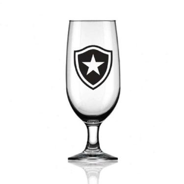 Imagem de Taça Cerveja Allmix Floripa 300ml Botafogo - Transparentept