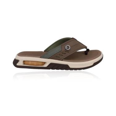 Imagem de Chinelo Cartago Cairo BU289 - Bege/Marrom/Verde Tamanho:40Gênero:Mascu
