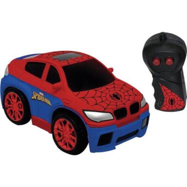 Imagem de Carrinho de Controle Remoto Candide Homem-Aranha High Speed 5839 3 Fun