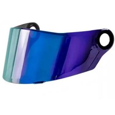 Imagem de Viseira Azul Iridium Polivisor Ls2 Ff358 Ff396 / Fw3 Gt