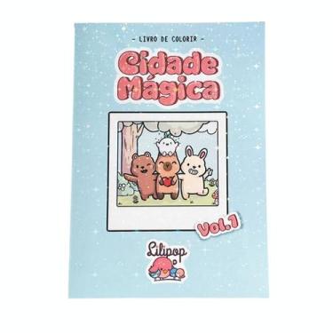Imagem de Livro para Colorir Cidade Mágica Vol. 1 Lilipop 20 Folhas