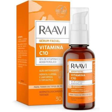 Imagem de Sérum Facial Vitamina C 10 Raavi - Sérum Vitamina C 30g