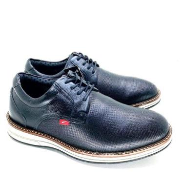 Imagem de Sapato Masculino Ferracini Preto Casual com Cadarço, 41
