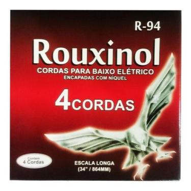 Imagem de Encordoamento Contrabaixo 4 Cordas Baixo 043 Rouxinol