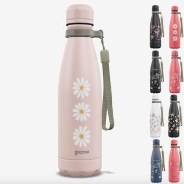 Imagem de Garrafa Térmica Gocase URBAN Original 500ml Estampas, Matisse Margarid