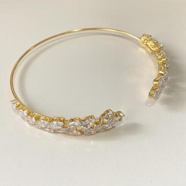 Imagem de Bracelete com Pedras de Zirconia Brilhantes - Pistache Acessórios