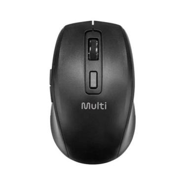 Imagem de Mouse Sem Fio Multilaser MS750, Bluetooth, USB 2.4GHz, Recarregável, C